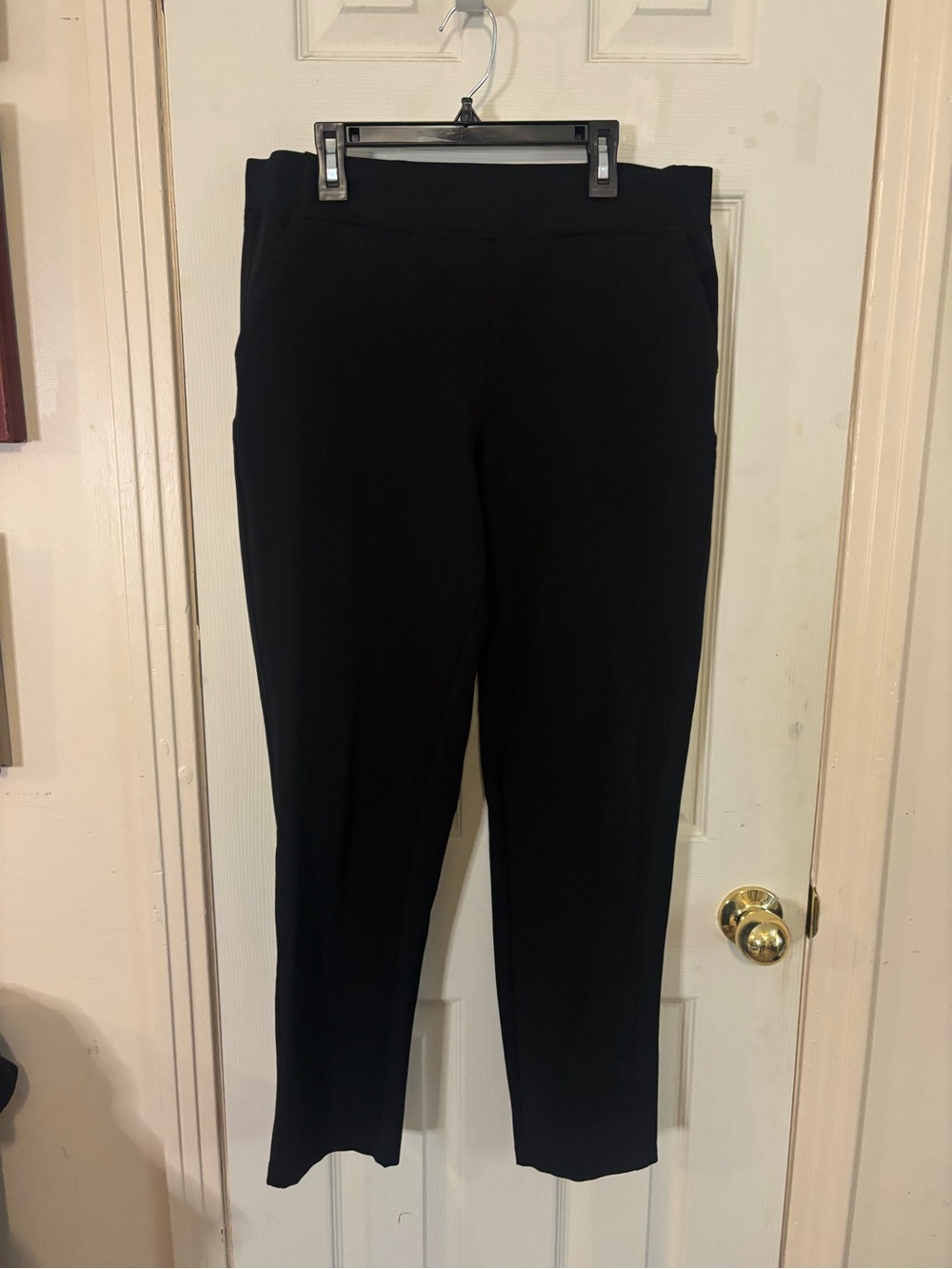 Black Pull-On Comfort Jogger Pants for Women